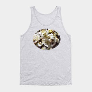 Honey Bee in Plum Tree Blossom Tank Top